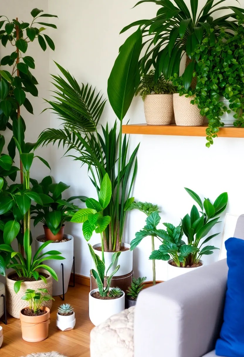 21 Cozy Aesthetic Living Room Ideas to Transform Your Space (Don't Miss #7!) - 13. Indoor Plants