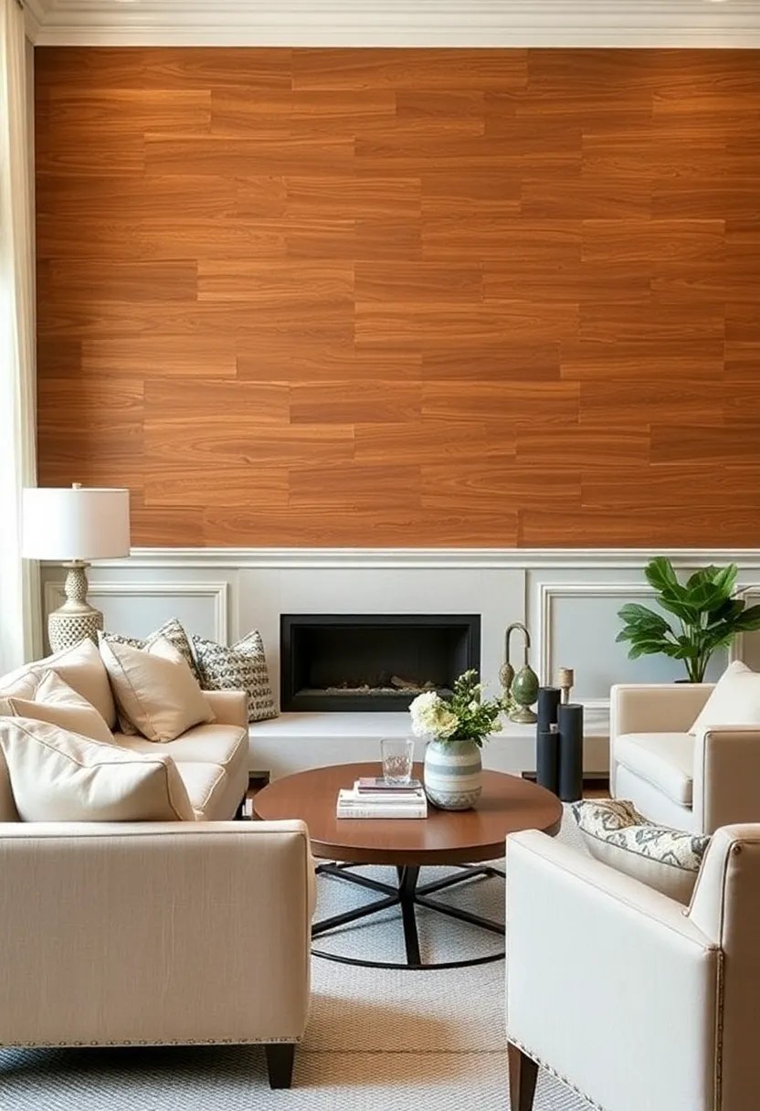 21 Cozy Aesthetic Living Room Ideas to Transform Your Space (Don't Miss #7!) - 19. Textured Wall Treatments