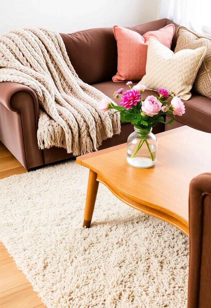 21 Cozy Aesthetic Living Room Ideas to Transform Your Space (Don't Miss #7!) - 2. Layered Textures