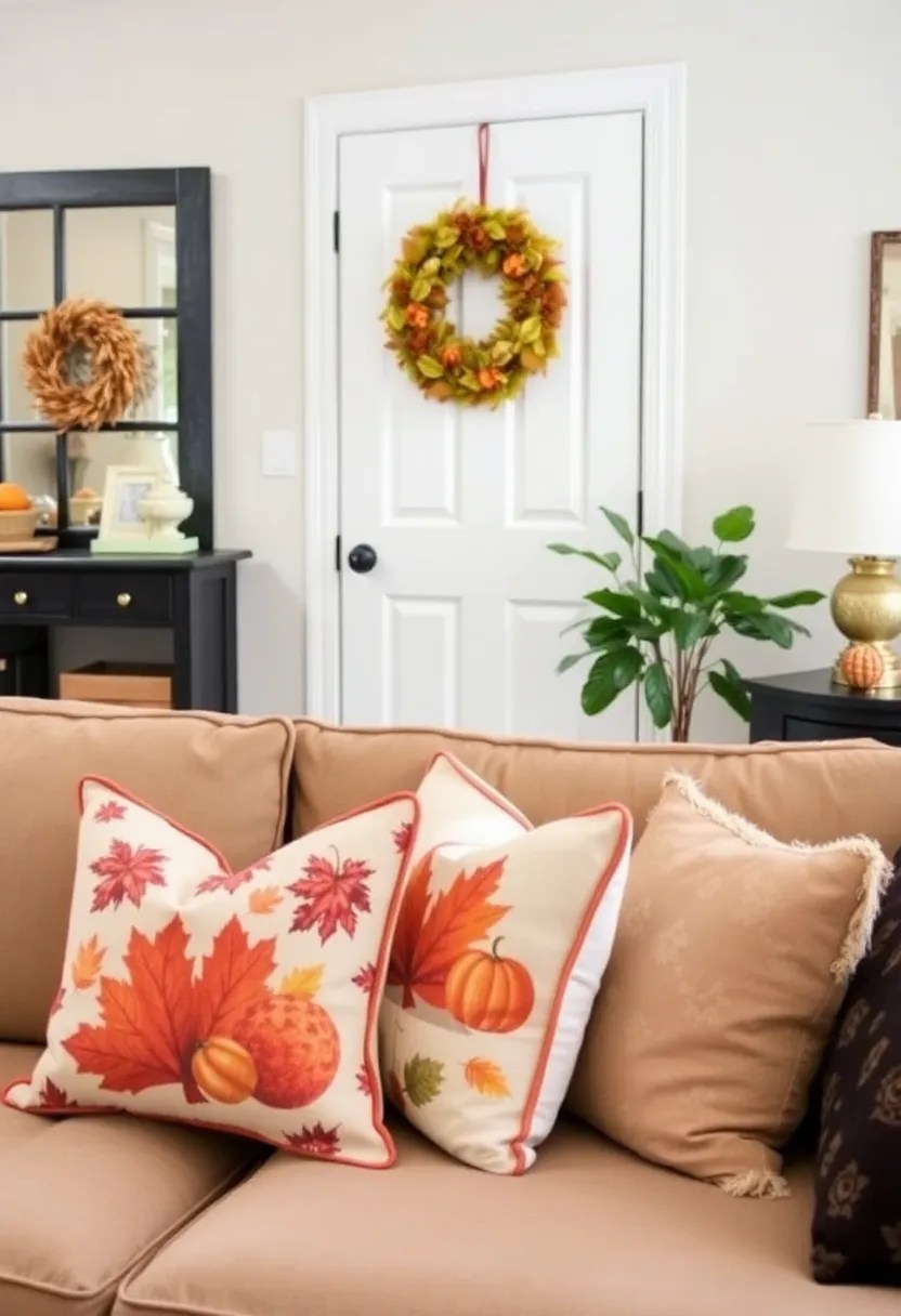 21 Cozy Aesthetic Living Room Ideas to Transform Your Space (Don't Miss #7!) - 21. Seasonal Decor Changes
