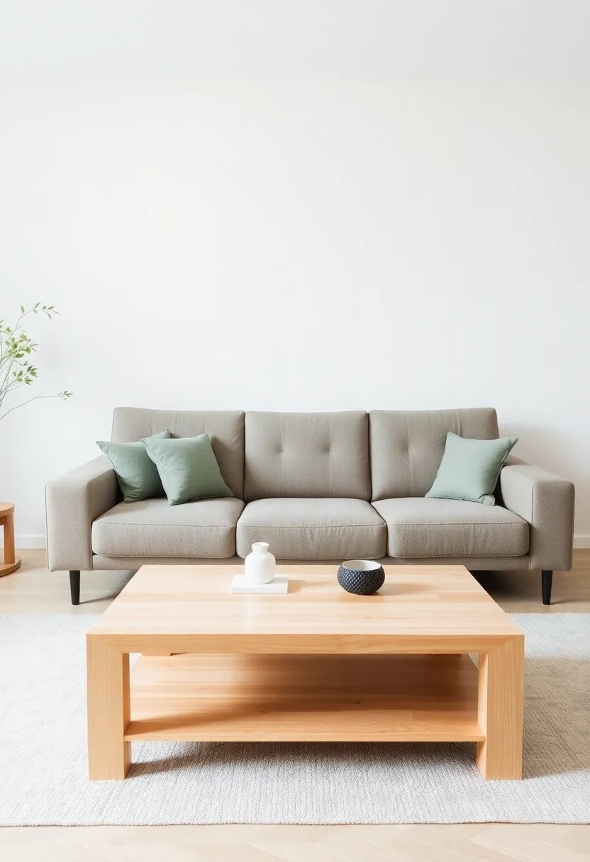 21 Cozy Aesthetic Living Room Ideas to Transform Your Space (Don't Miss #7!) - 5. Minimalist Furniture