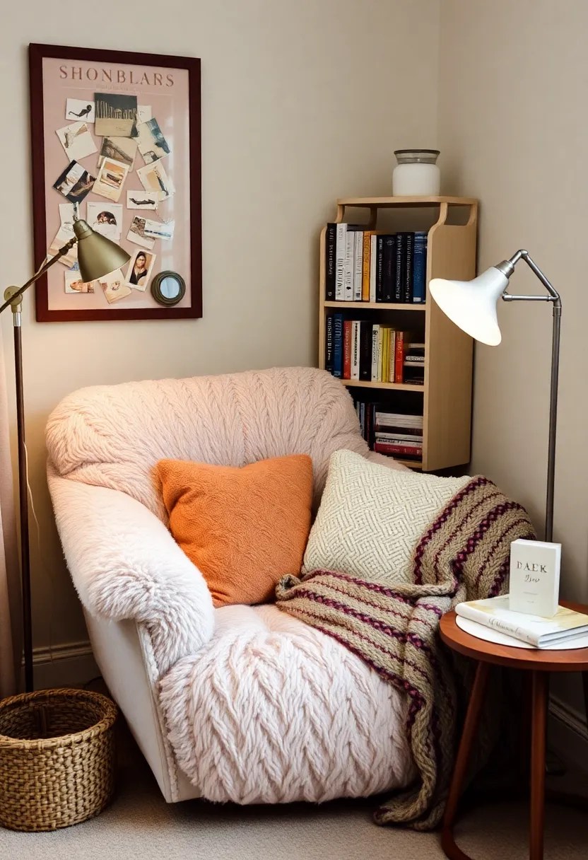 21 Cozy Aesthetic Living Room Ideas to Transform Your Space (Don't Miss #7!) - 6. Cozy Nooks