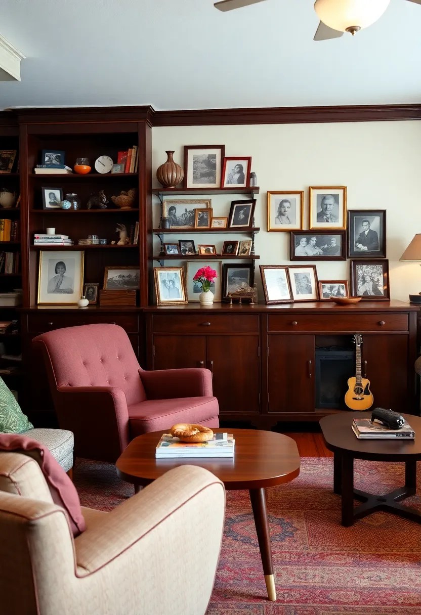 21 Cozy Aesthetic Living Room Ideas to Transform Your Space (Don't Miss #7!) - 9. Vintage Finds